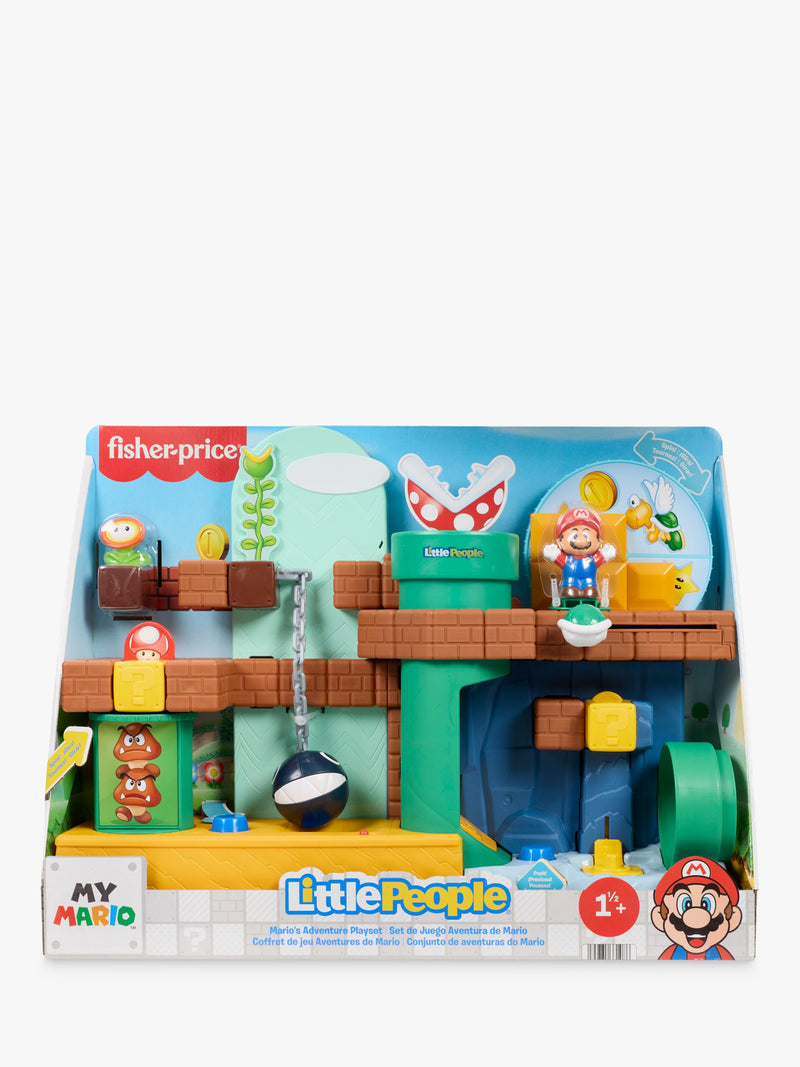 Fisher-Price Little People Super Mario Adventure Playset - British product