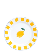 John Lewis Talking Tables Bon Appetit Lemon Enamel Plate 20cm- Buy online at McGrocer