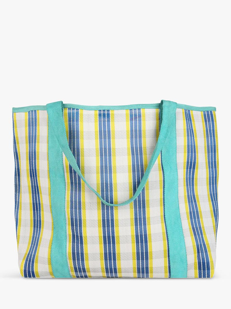 Talking Tables Sardine Check Tote Bag - British product