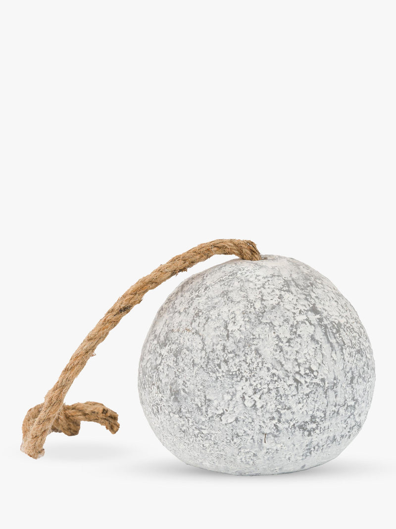 Gallery Direct concrete effect door stop grey, imported from the UK