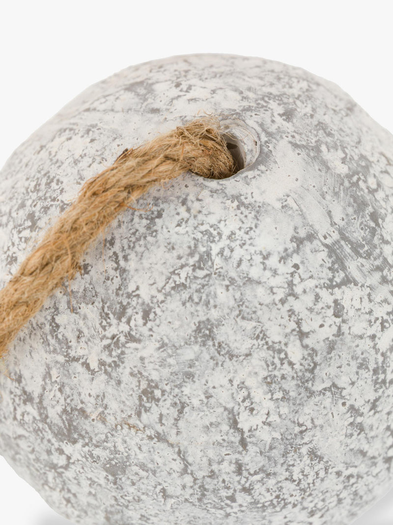Gallery Direct concrete effect door stop grey, imported from the UK
