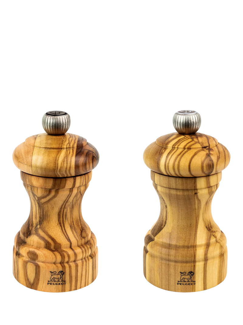 Peugeot Classic Bistro salt and pepper mills 10cm, imported from the UK