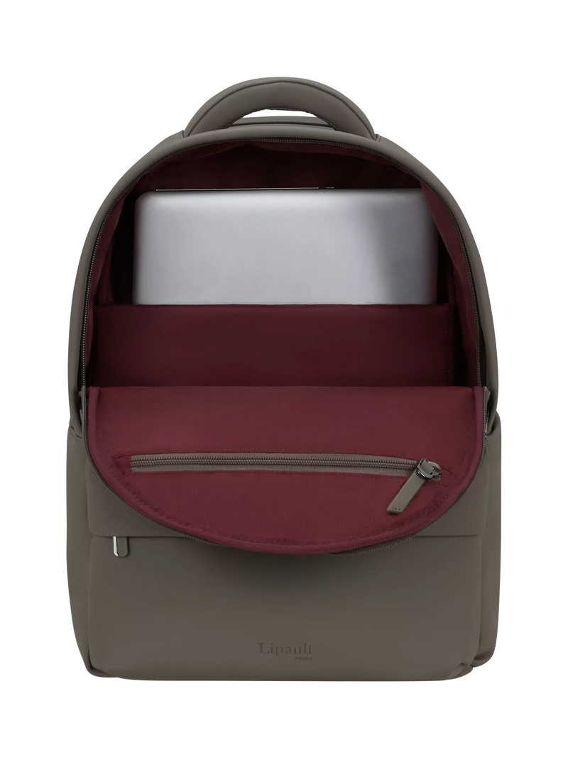 Lipault Lost In Berlin backpack 17L ash stone UK import