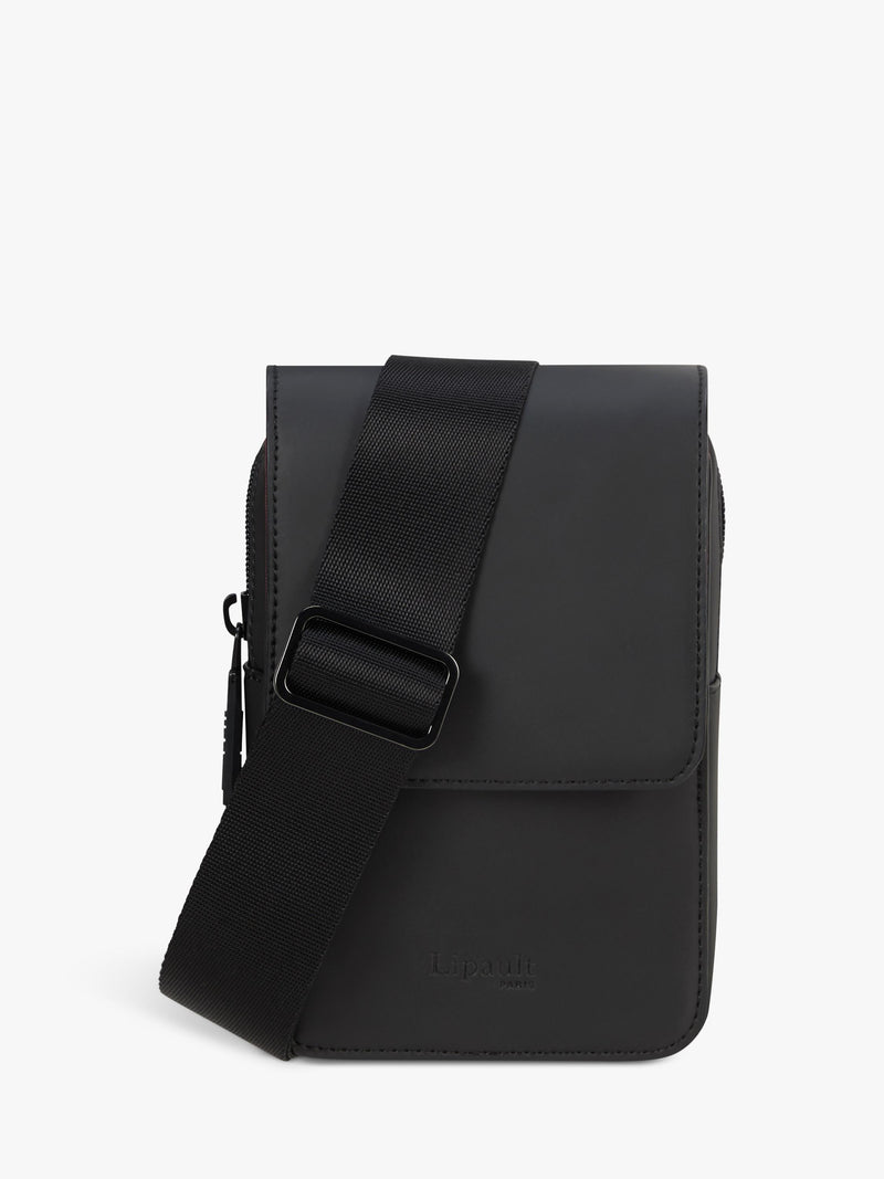 Lipault crossbody travel case black 19x12x5cm (British brand)