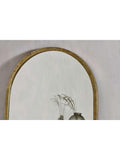 nkuku Murwara full length arched mirror brass - British product