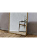 nkuku Murwara full length arched mirror brass - British product