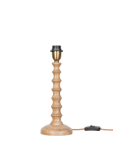 John Lewis nkuku Avisa Mango Wood Spiral Table Lamp- Buy online at McGrocer