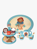 Paddington Bear wooden tea party play set - British product