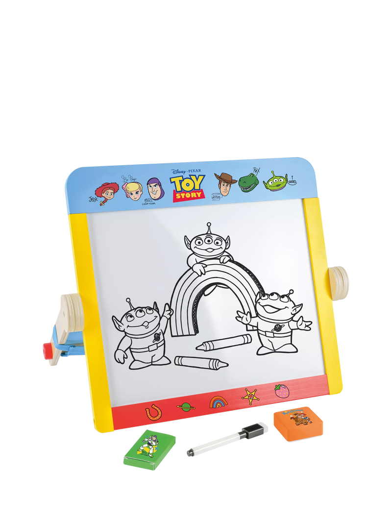 Disney Toy Story wooden tabletop easel with double-sided board - British product