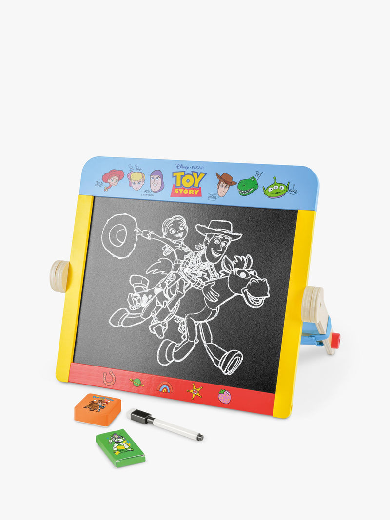Disney Toy Story wooden tabletop easel with double-sided board - British product