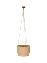 John Lewis nkuku Darat Mango Wood and Jute Ceiling Light, Natural- Buy online at McGrocer