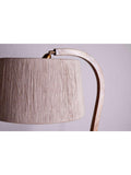nkuku Namira mango wood floor lamp base natural - British product