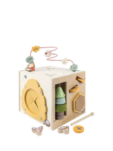 John Lewis Winnie the Pooh Wooden Activity Cube- Buy online at McGrocer