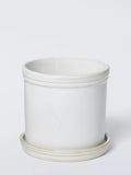 John Lewis cream glazed stoneware planter 15.5cm (British brand)