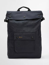 John Lewis Barbour Transport Fold Over Backpack Black- Buy online at McGrocer