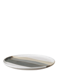 Denby Grain Accent stoneware serving platter 31cm - British product