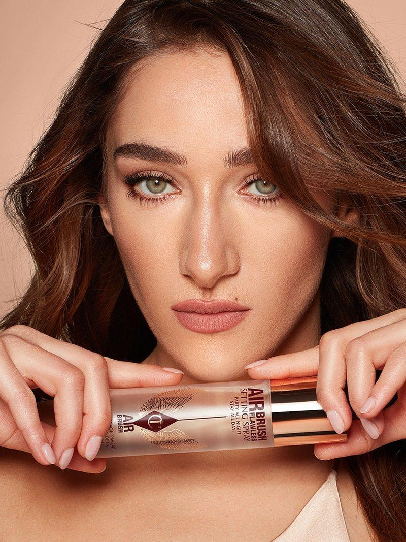 سبراي تثبيت شارلوت تيلبري Airbrush Flawless 34 مل - منتج بريطاني