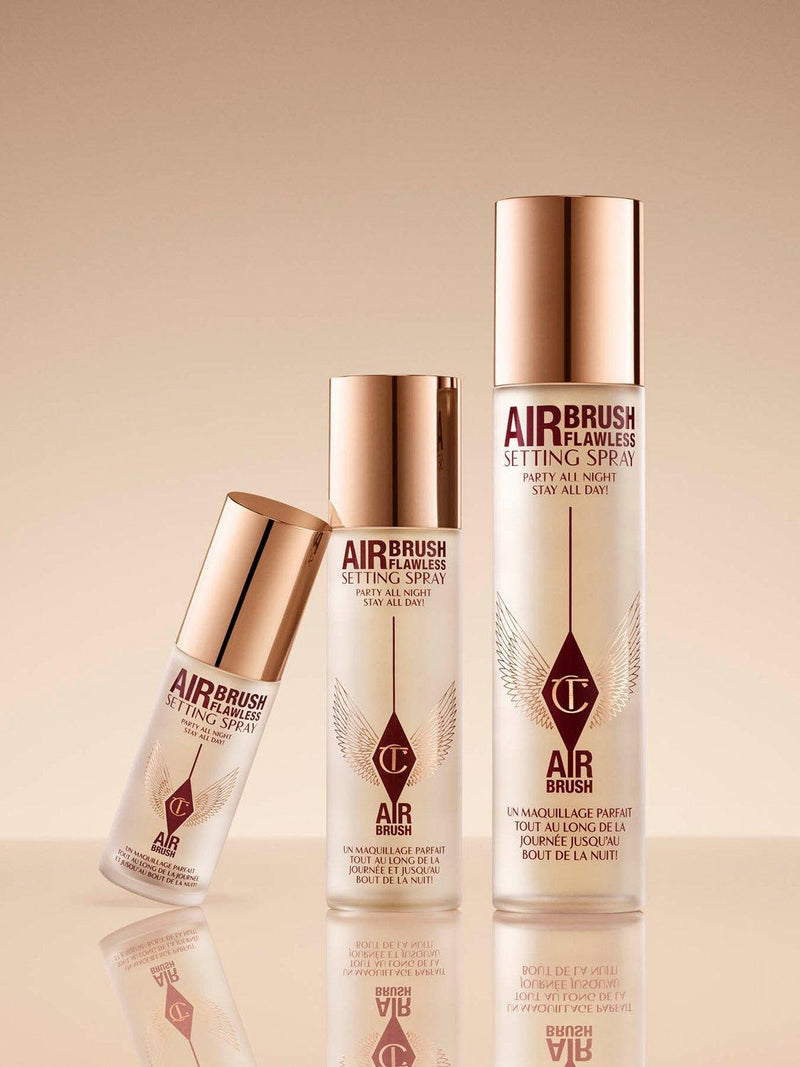 سبراي تثبيت شارلوت تيلبري Airbrush Flawless 34 مل - منتج بريطاني