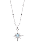 Kit Heath Céleste Aurora Birthstone Crystal Pendant Necklace 45cm