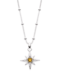 Kit Heath Céleste Aurora Birthstone Crystal Pendant Necklace 45cm