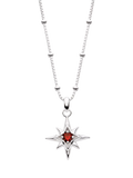 Kit Heath Céleste Aurora Birthstone Crystal Pendant Necklace 45cm