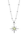 Kit Heath Céleste Aurora Birthstone Crystal Pendant Necklace 45cm