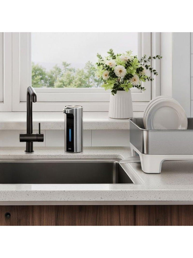 EKO Aroma Pro touchless automatic liquid soap dispenser 400ml stainless steel, UK version