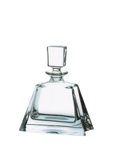 John Lewis Crystalite Bohemia Boston Small Crystal Glass Spirits Decanter, Clear, 550ml- Buy online at McGrocer