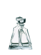 John Lewis Crystalite Bohemia Lovers Glass Spirits Decanter Set, 550ml, Clear- Buy online at McGrocer
