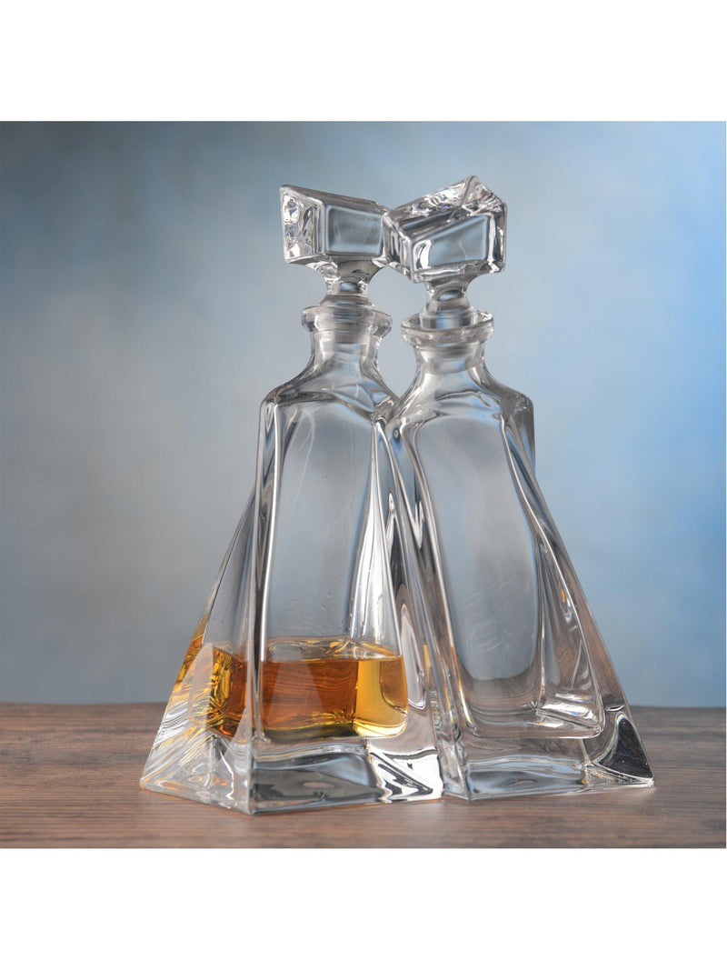 Crystalite Bohemia Lovers glass decanter set 550ml, UK version