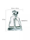 Crystalite Bohemia Lovers glass decanter set 550ml, UK version