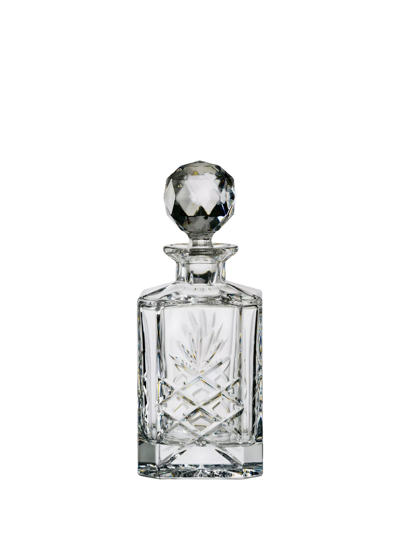 Dornberger Sovereign Dorchester crystal square decanter 1.15L - British product