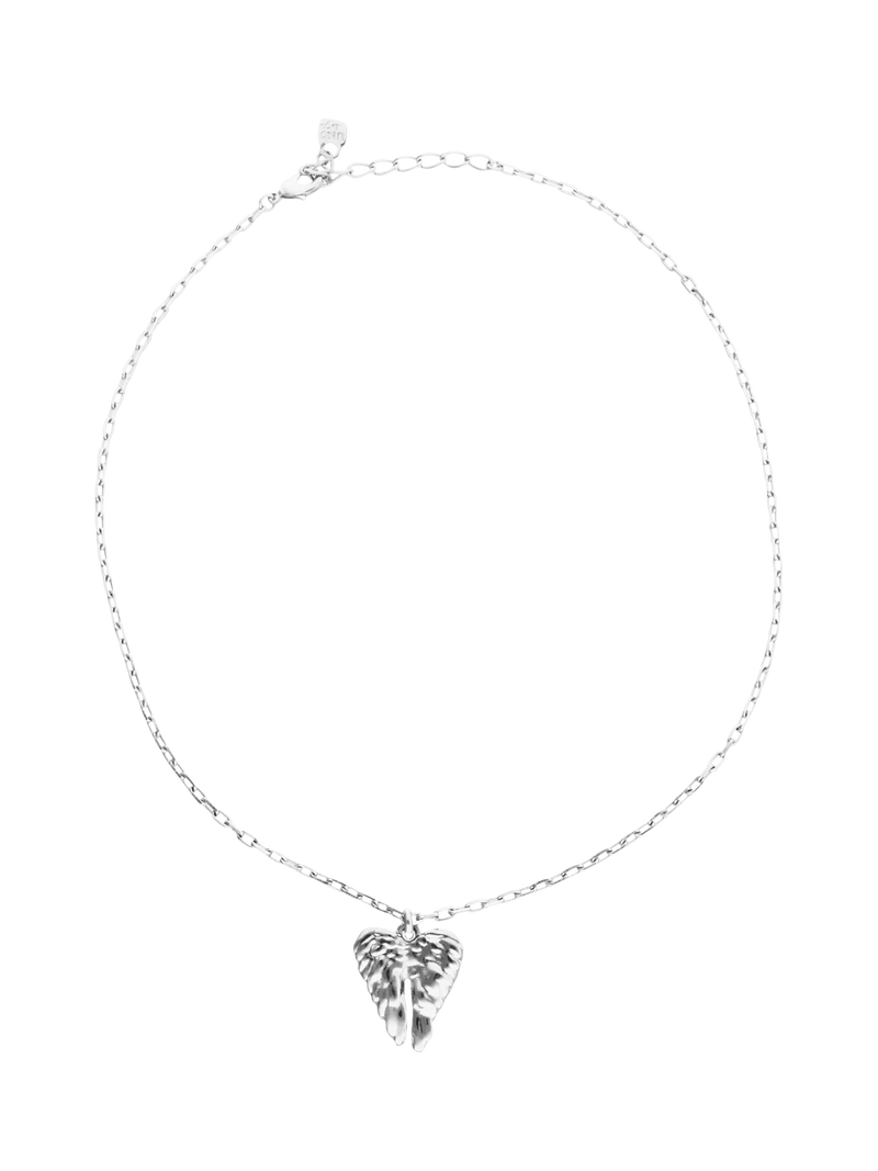 UNOde50 Ser Invencible Short Chain Wing Pendant Necklace