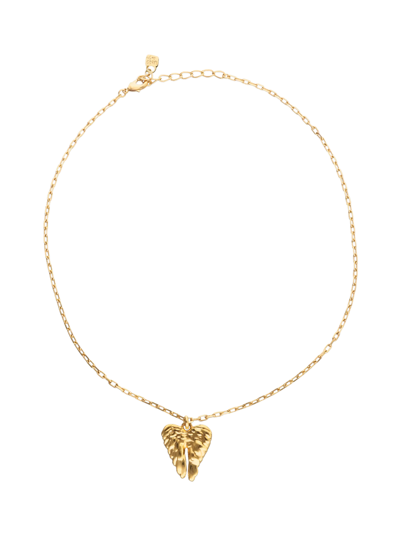 UNOde50 Ser Invencible wing pendant necklace 45.5 cm, UK version