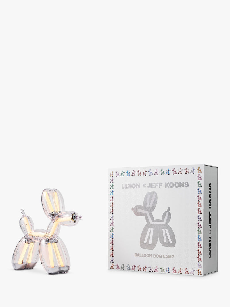 Lexon Balloon Dog Light multi LED lamp, imported from the UK