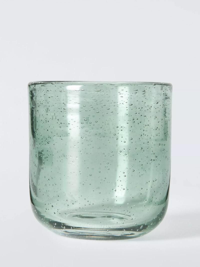 John Lewis The Colour Edit Bubble Glass Tumbler, 340ml