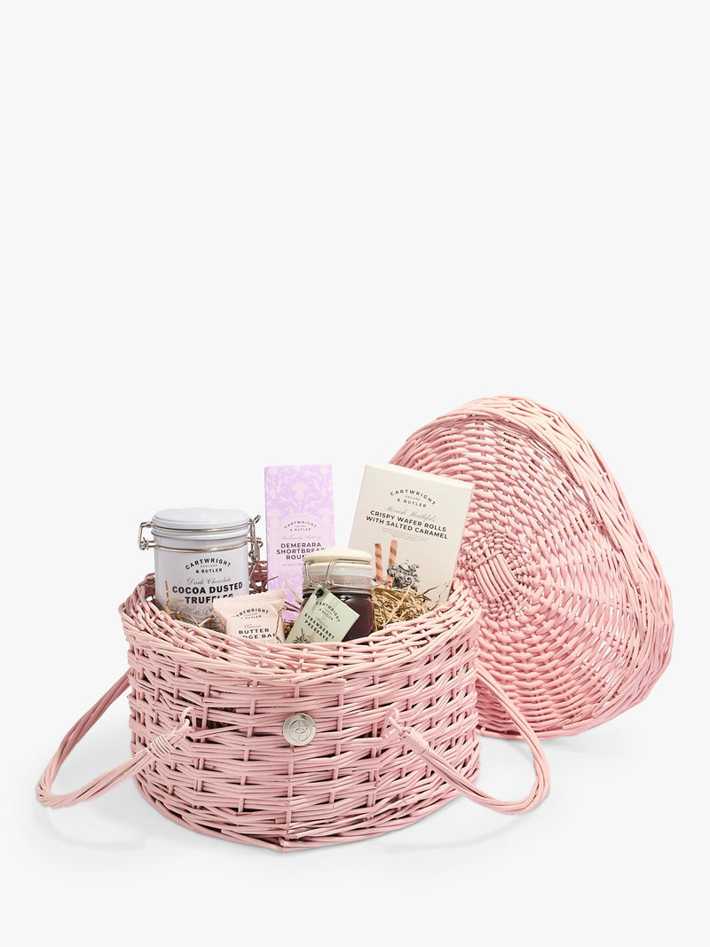 Cartwright & Butler Treats for Her wicker basket 885g - British product