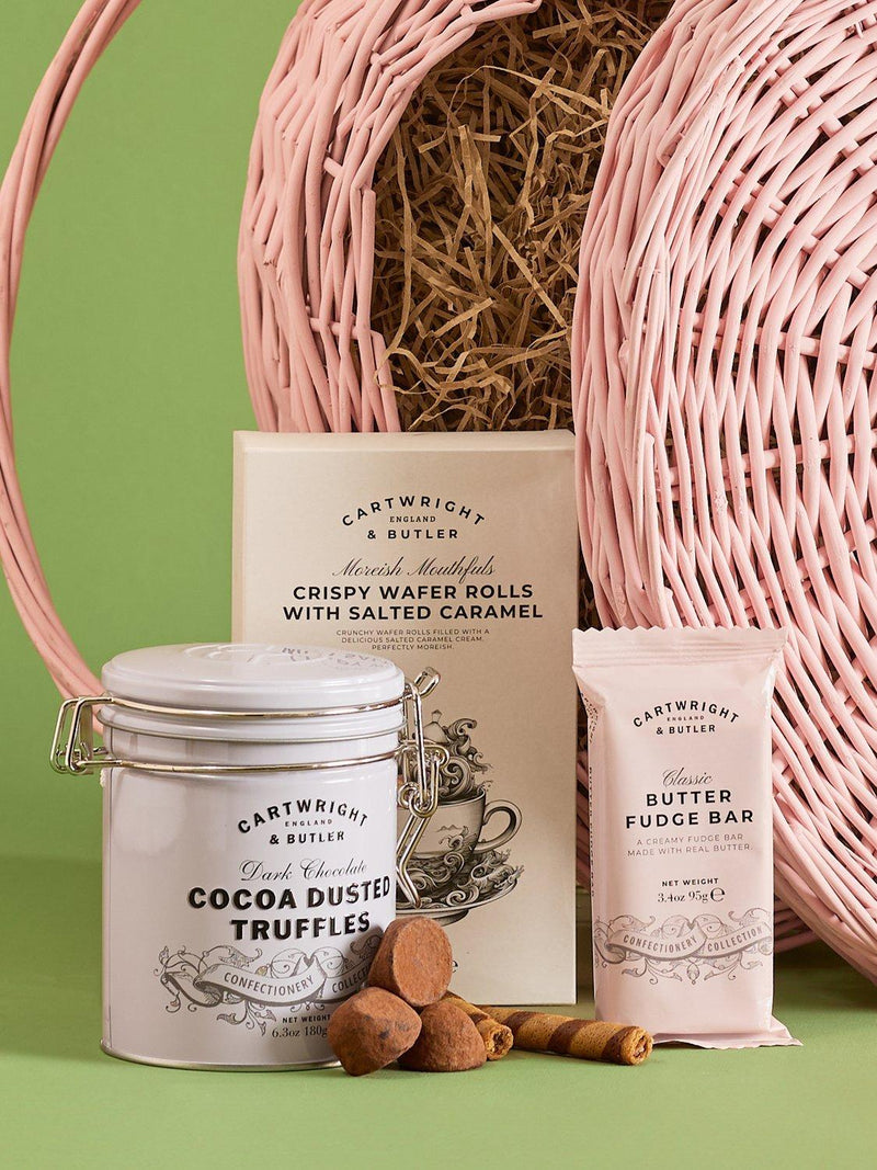 Cartwright & Butler Treats for Her wicker basket 885g - British product