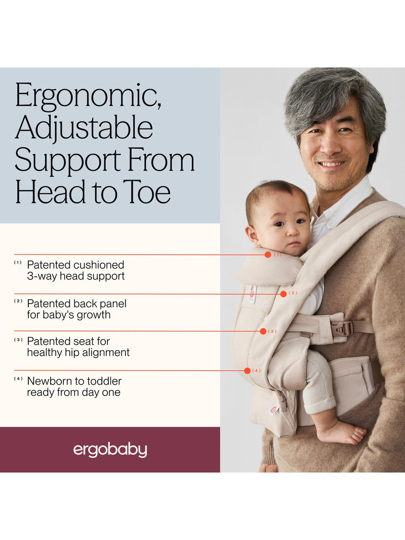 Ergobaby Omni Deluxe baby carrier Natural Beige - British product
