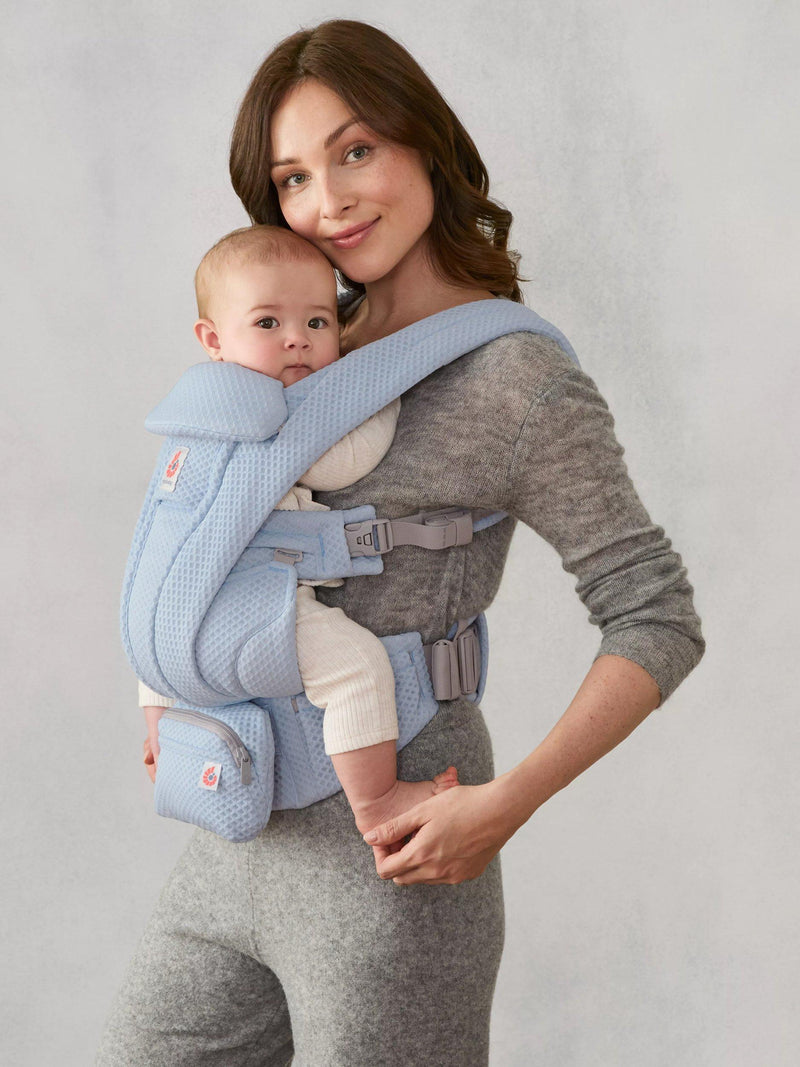 Ergobaby Omni Deluxe Mesh Baby Carrier Serene Blue, UK version