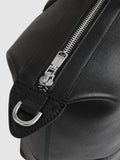 Reiss Casey leather holdall bag black - British product