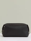 Reiss leather wash bag black, UK version