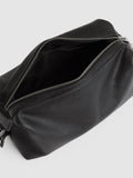 Reiss leather wash bag black, UK version