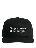 Rough Trade 'Do You Own It On Vinyl' Trucker Baseball Cap, Black