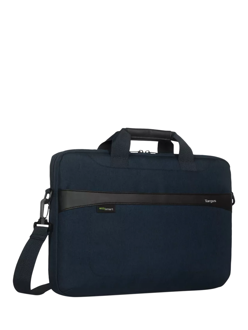 Targus GeoLite EcoSmart Slim Briefcase blue for 16-inch laptops, UK version