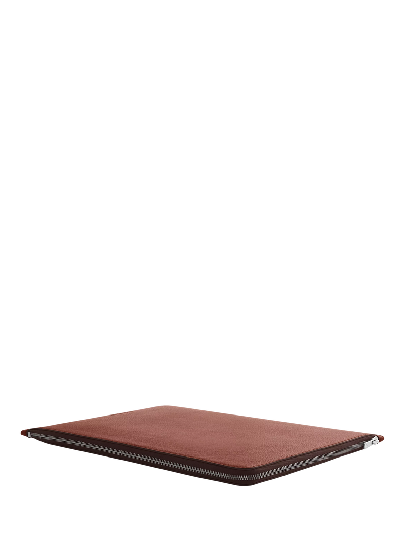 WOOLNUT Leather Folio Cognac for 16-inch MacBook Pro (British brand)