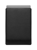 WOOLNUT leather sleeve black 16-inch MacBook Pro - British product