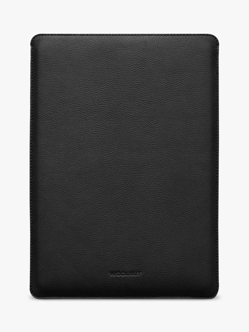 WOOLNUT leather sleeve black 16-inch MacBook Pro - British product