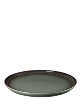John Lewis Le Creuset Stoneware Coupe Side Plate, Thyme, 21.8cm- Buy online at McGrocer