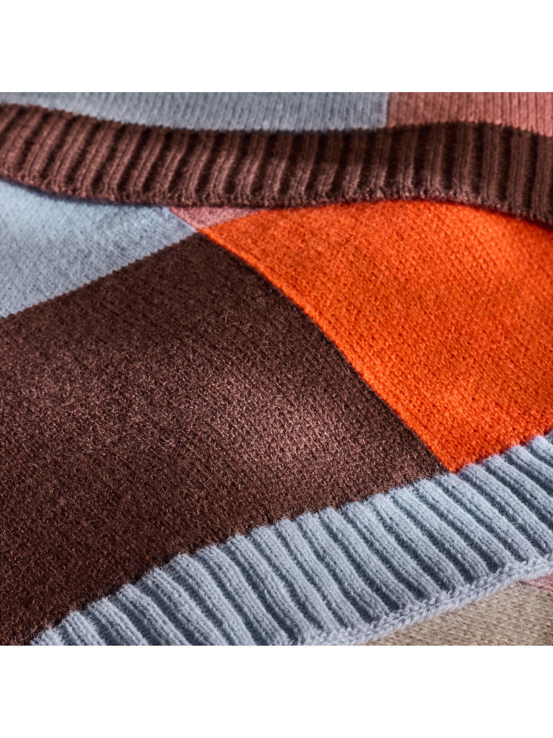 MADE woven throw multi 130x180 cm - British product